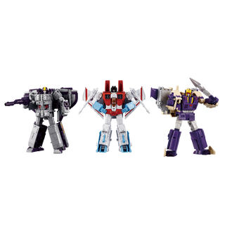 Transformers Takara Tomy Dramatic Capture Series Triple Takeover